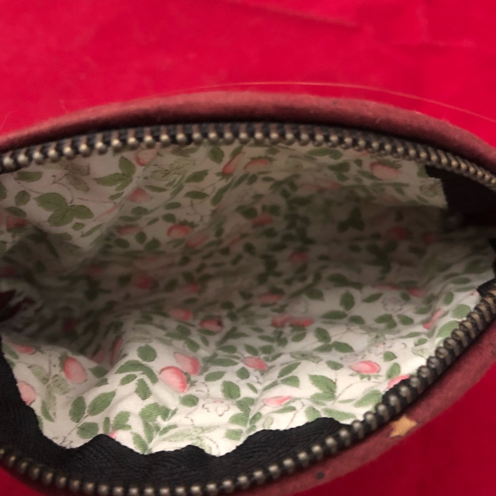 Fabric Patchwork Zip Closed Mini Wallet - image 8